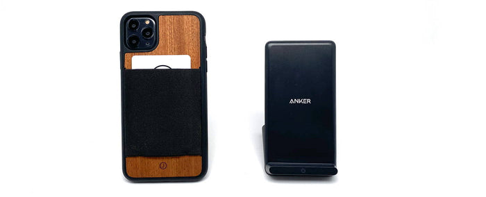 iPhone Wallet Case and Wireless Chargers